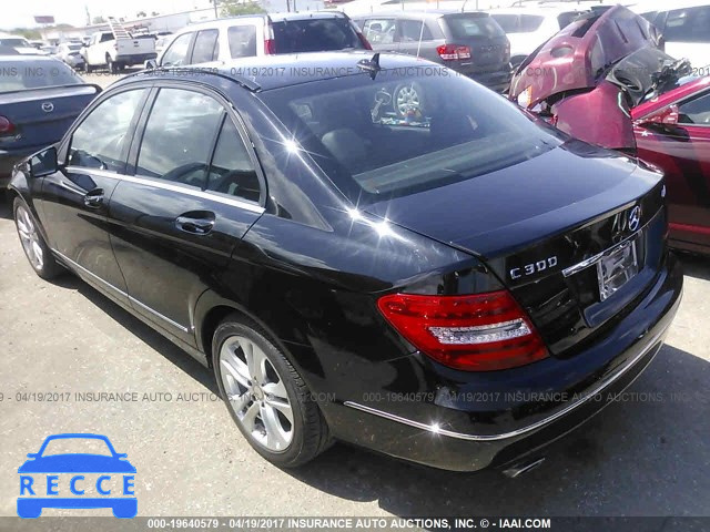 2013 Mercedes-benz C WDDGF8AB3DR287076 зображення 2