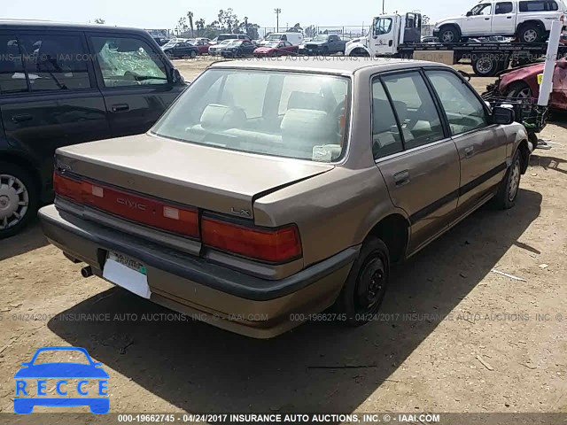 1991 HONDA CIVIC LX JHMED365XMS025799 image 3