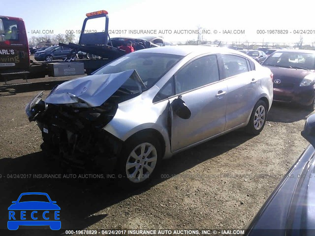 2012 KIA RIO KNADN4A32C6093959 image 1