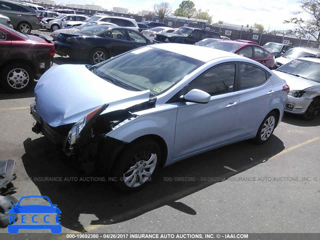 2012 Hyundai Elantra KMHDH4AE1CU272609 зображення 1