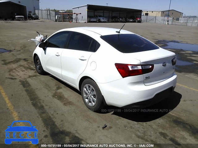 2015 KIA RIO LX KNADM4A36F6466637 image 2