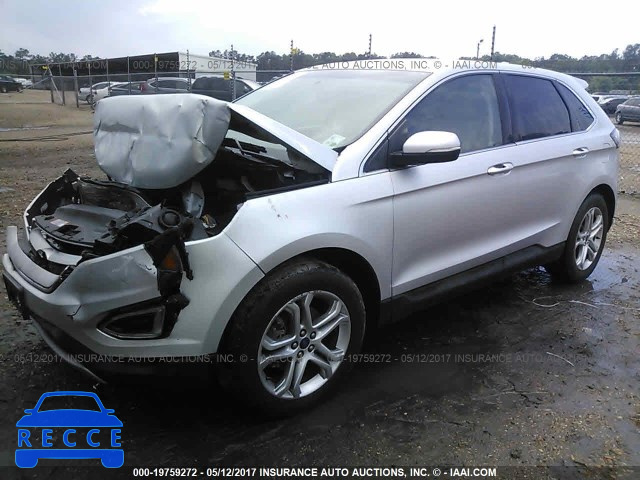 2015 Ford Edge TITANIUM 2FMTK3K91FBB22583 зображення 1