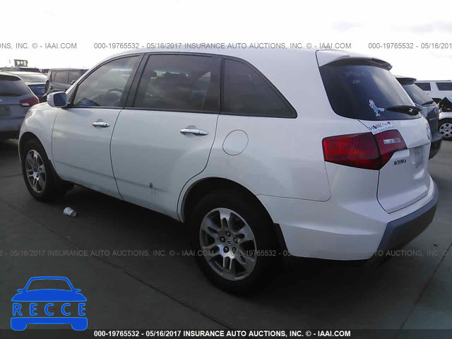 2007 Acura MDX TECHNOLOGY 2HNYD28487H531912 image 2