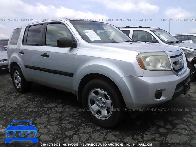 2009 Honda Pilot LX 5FNYF38299B021002 image 0