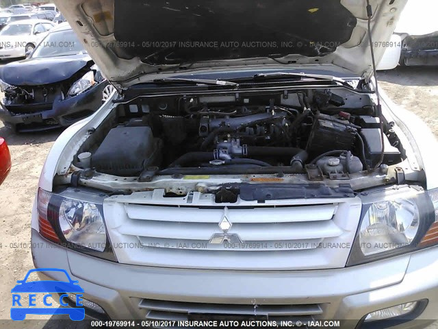 2002 Mitsubishi Montero LIMITED JA4MW51R32J030434 Bild 9