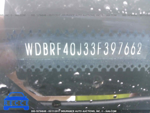 2003 Mercedes-benz C WDBRF40J33F397662 image 8