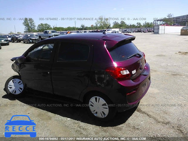 2017 MITSUBISHI MIRAGE ML32A3HJ8HH004463 зображення 2