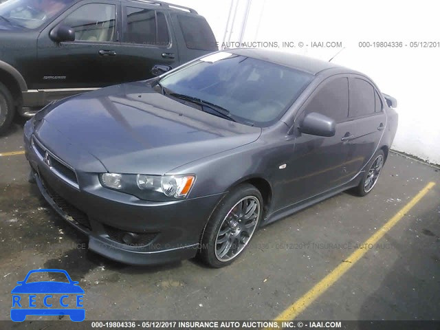 2008 Mitsubishi Lancer JA3AU86U28U006872 image 1