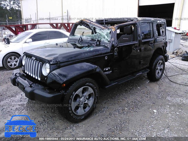 2016 Jeep Wrangler Unlimited SAHARA 1C4BJWEG2GL334831 зображення 1