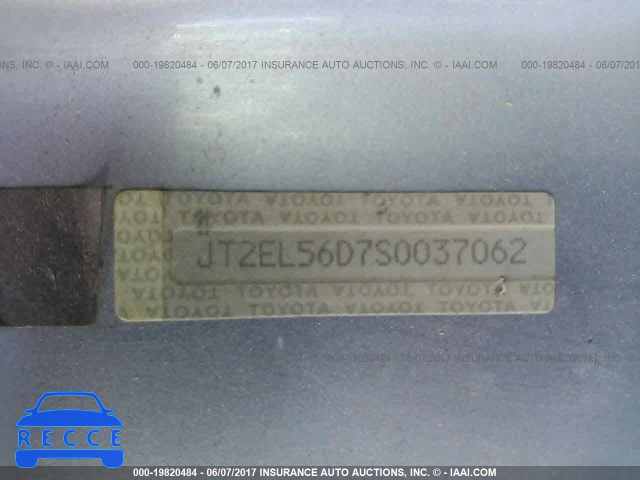 1995 Toyota Tercel DX JT2EL56D7S0037062 image 8
