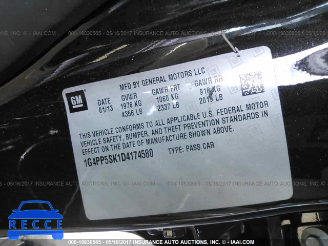 2013 Buick Verano 1G4PP5SK1D4174580 image 8