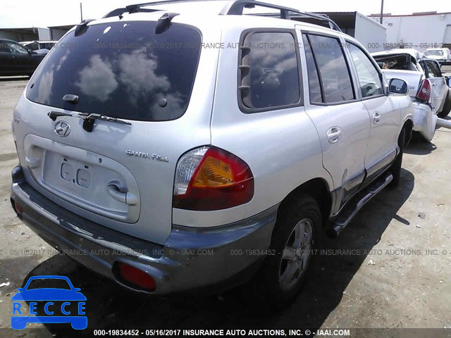 2004 HYUNDAI SANTA FE KM8SC13D74U697780 image 3