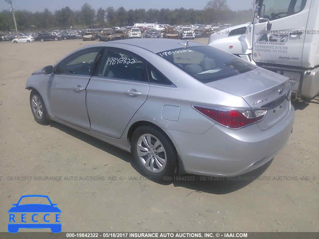 2011 HYUNDAI SONATA 5NPEB4AC7BH016735 image 2