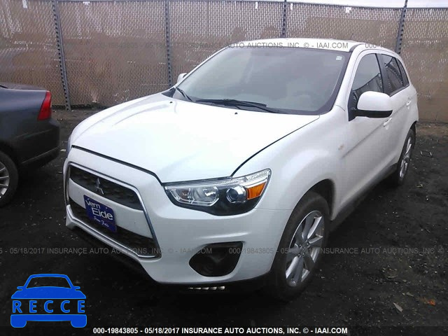 2014 Mitsubishi Outlander Sport 4A4AP3AU5EE030911 image 1