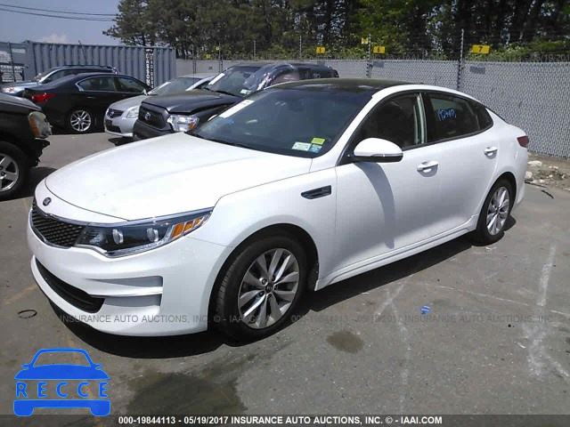 2016 KIA OPTIMA EX 5XXGU4L36GG065329 image 1