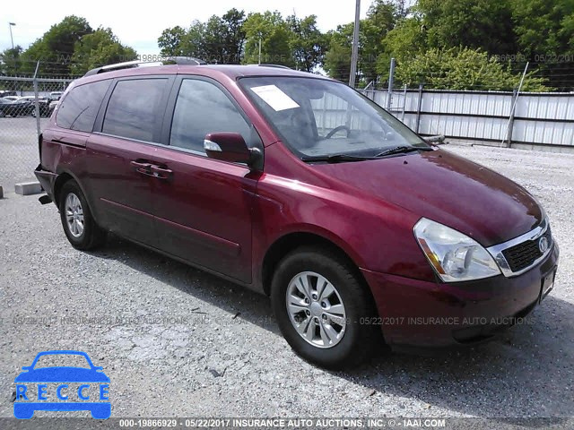 2011 KIA Sedona LX KNDMG4C78B6378595 image 0