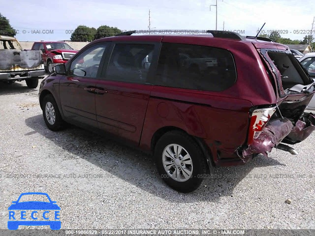 2011 KIA Sedona LX KNDMG4C78B6378595 image 2