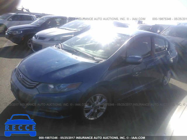 2010 Honda Insight JHMZE2H77AS008154 image 1