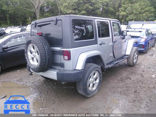 2014 Jeep Wrangler Unlimited SAHARA 1C4HJWEG0EL143237 зображення 3