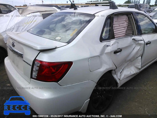 2008 Subaru Impreza JF1GE61668H527937 Bild 5