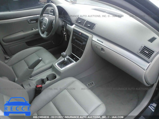 2006 Audi A4 WAUDF78E56A083367 зображення 4