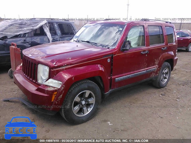 2008 Jeep Liberty SPORT 1J8GN28K98W267575 зображення 1