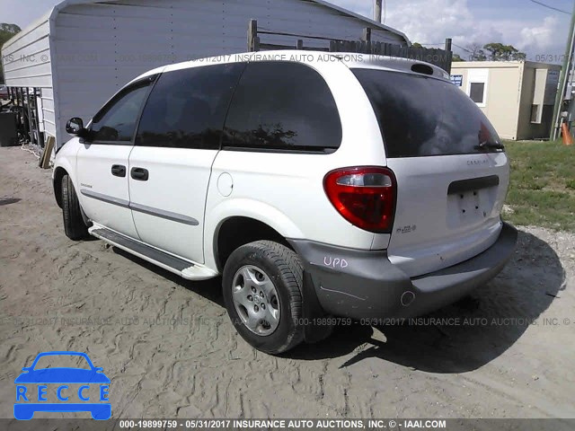 2001 Dodge Caravan 1B4GP25311B188684 image 2