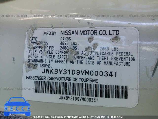 1997 Infiniti Q45 T JNKBY31D9VM000341 image 8