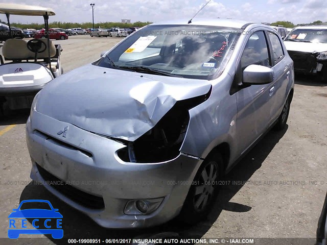 2014 Mitsubishi Mirage ML32A4HJ4EH003392 image 1