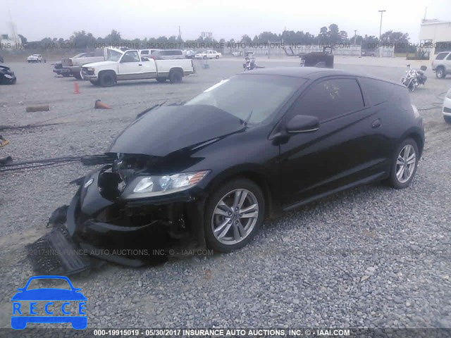 2012 Honda CR-Z EX JHMZF1D66CS001803 image 1