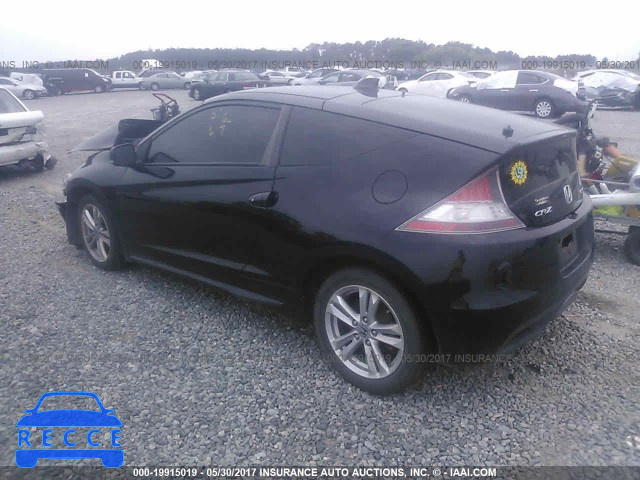 2012 Honda CR-Z EX JHMZF1D66CS001803 image 2