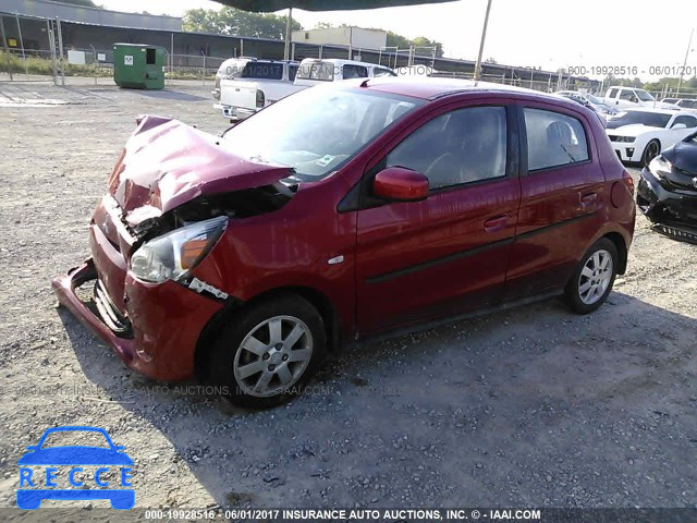 2014 Mitsubishi Mirage ES ML32A4HJ2EH003505 Bild 1