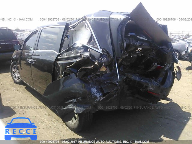 2011 Honda Odyssey EXL 5FNRL5H62BB065909 image 2