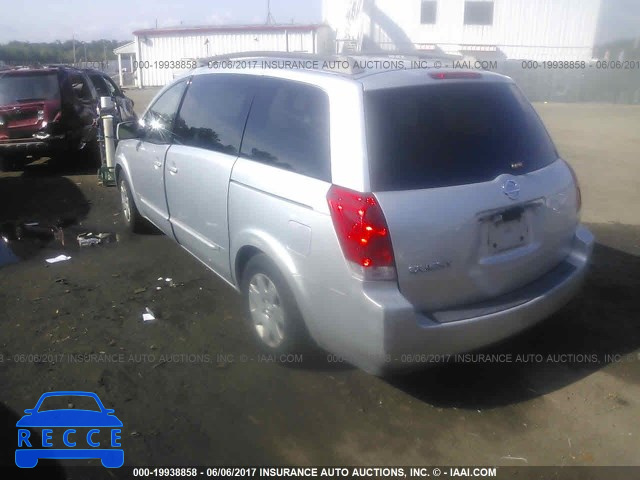 2005 Nissan Quest S/SE/SL 5N1BV28U75N137293 Bild 2