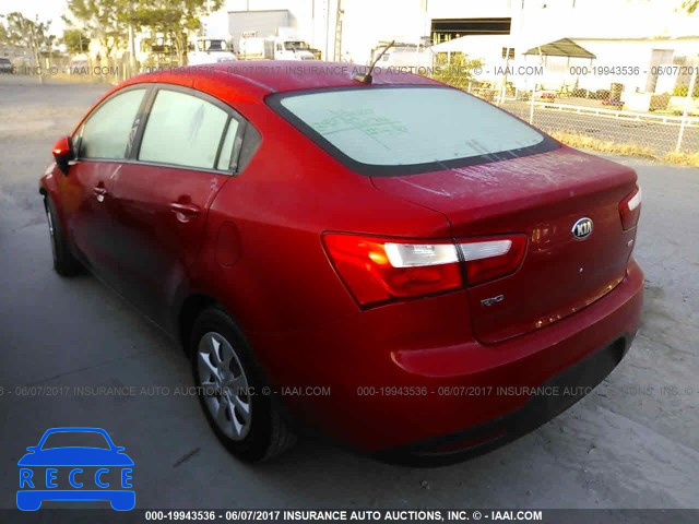 2015 KIA RIO KNADM4A31F6458090 image 2