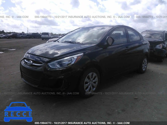 2016 Hyundai Accent KMHCT4AE5GU044872 image 1