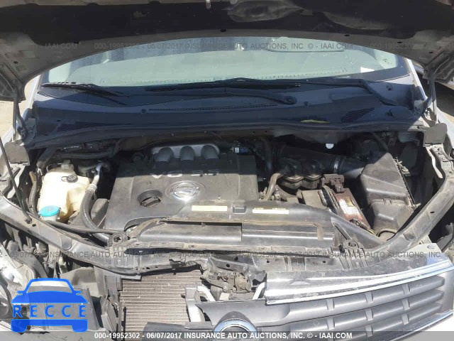 2008 Nissan Quest 5N1BV28U78N119932 зображення 9