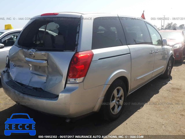 2008 Nissan Quest 5N1BV28U78N119932 зображення 3