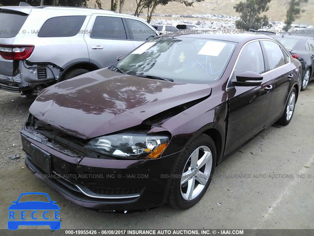 2014 Volkswagen Passat 1VWBT7A3XEC092089 image 1
