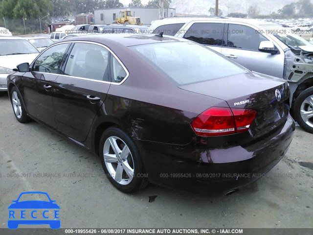 2014 Volkswagen Passat 1VWBT7A3XEC092089 image 2
