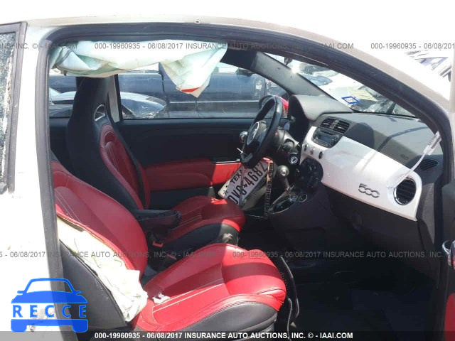 2015 Fiat 500 3C3CFFFH3FT520088 зображення 4