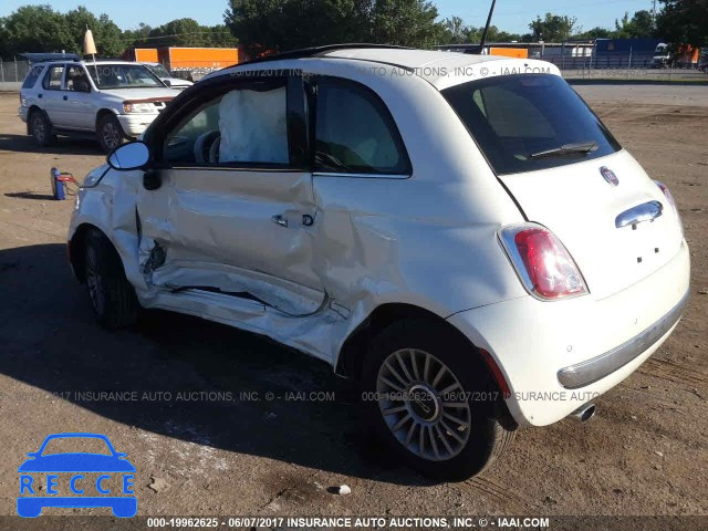 2012 Fiat 500 3C3CFFCRXCT366410 Bild 2