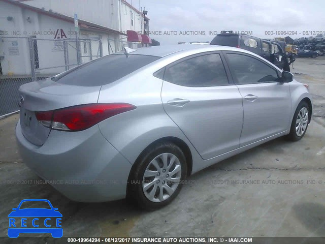 2012 Hyundai Elantra 5NPDH4AEXCH109908 зображення 3