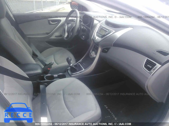 2012 Hyundai Elantra 5NPDH4AEXCH109908 зображення 4
