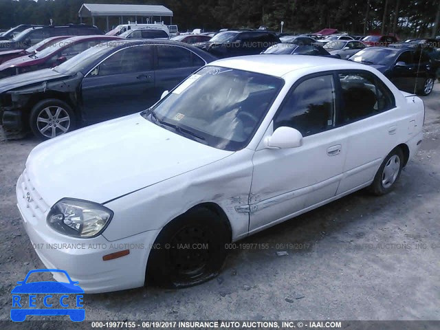 2005 Hyundai Accent GL KMHCG45C15U626719 image 1