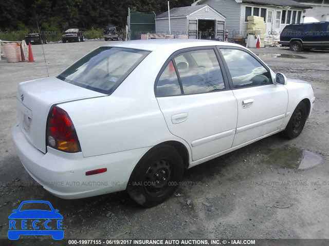 2005 Hyundai Accent GL KMHCG45C15U626719 image 3