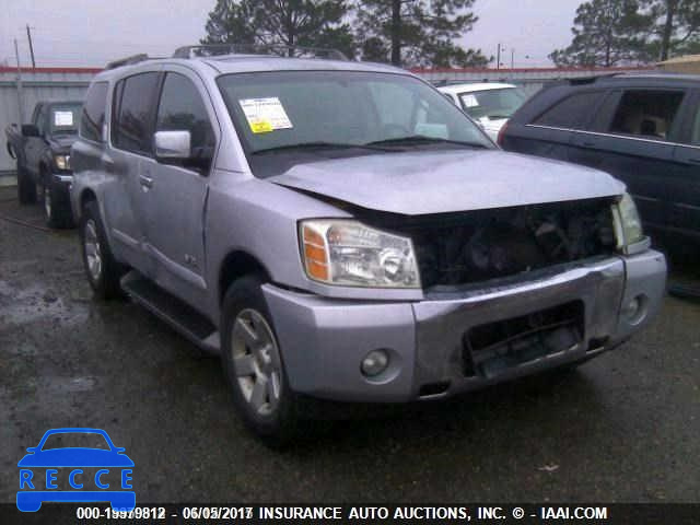 2005 Nissan Armada 5N1AA08A35N702916 зображення 0