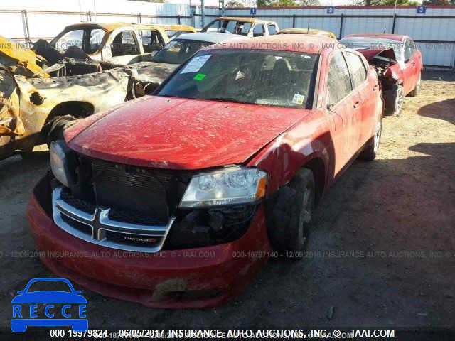 2013 Dodge Avenger 1C3CDZAB3DN566477 image 1