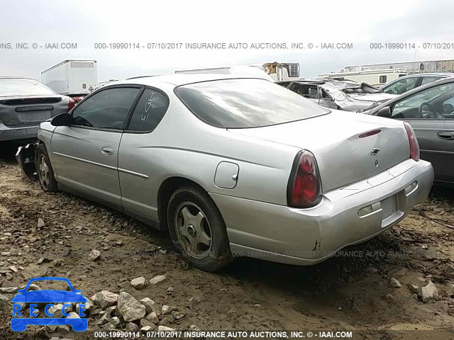 2004 Chevrolet Monte Carlo LS 2G1WW12E349243989 зображення 2