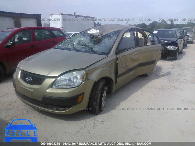 2006 KIA RIO KNADE123966132144 image 1